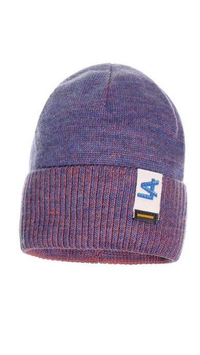 Czapka chłopięca, fioletowa, Ambra