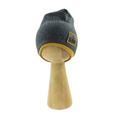 Czapka chłopięca, grafitowa, Junior Lion, Nicol