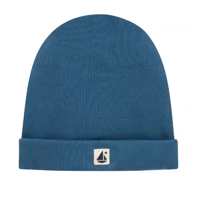 Czapka chłopięca, granatowa, Pinokio