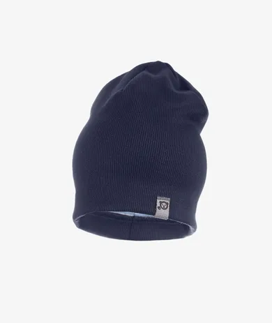 Czapka chłopięca, niebieska, beanie, Iltom