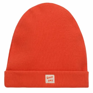 Czapka chłopięca, pomarańczowa, Orange Flip, Pinokio