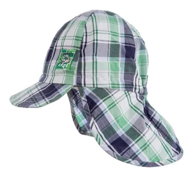 Czapka chłopięca safari, zielona, Döll
