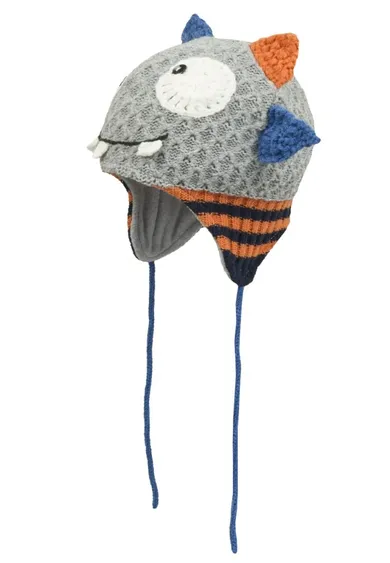 Czapka chłopięca, szara, Döll