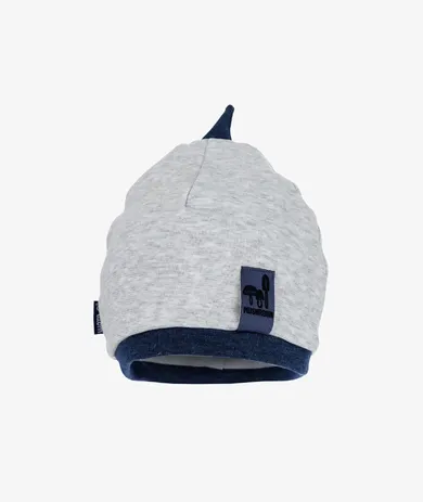 Czapka chłopięca, szara, Iltom