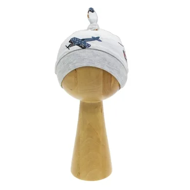 Czapka chłopięca, szara, Nicol