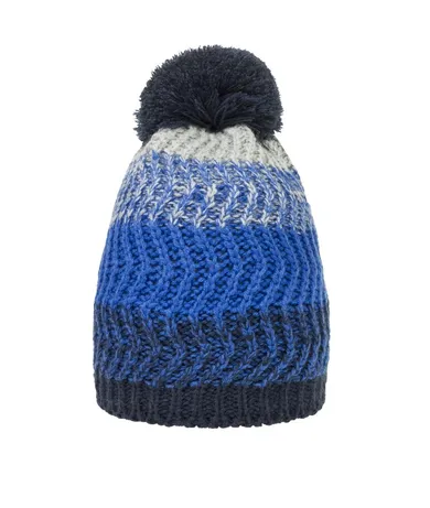 Czapka chłopięca z pomponem, niebieska, Döll