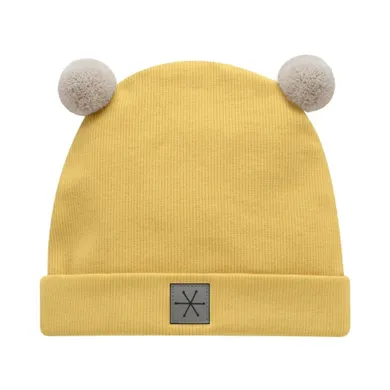 Czapka chłopięca, żółta, Pinokio