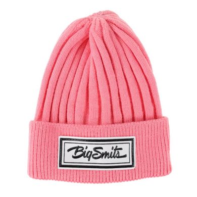 Czapka damska, beanie, różowa, Big Smits, Moraj