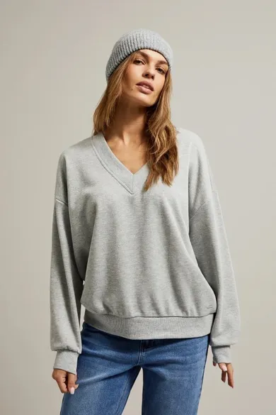 Czapka damska, szara, Moodo