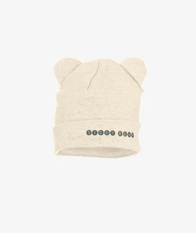 Czapka dziecięca, beżowa, Iltom