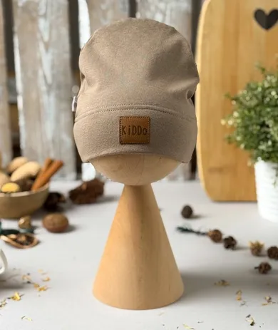 Czapka dziecięca, beżowa, Iltom