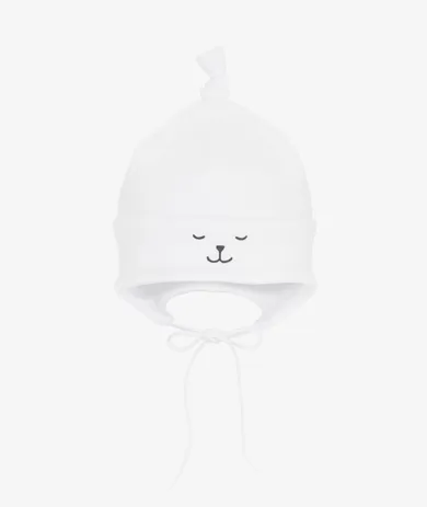 Czapka dziecięca, biała, Iltom