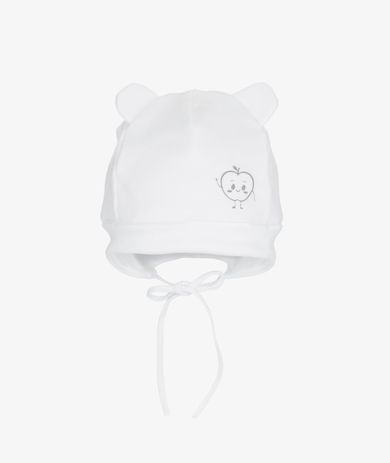 Czapka dziecięca, biała, Iltom
