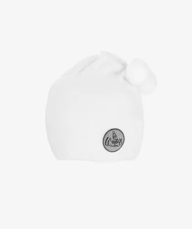 Czapka dziecięca, biała, Iltom