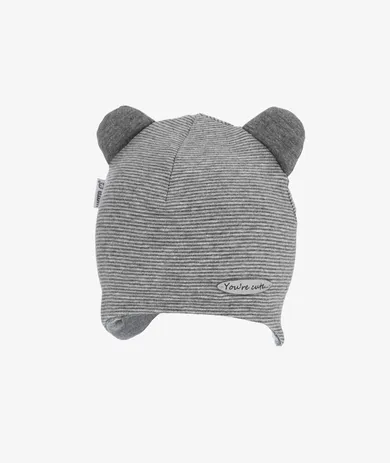 Czapka dziecięca, brązowa, Iltom