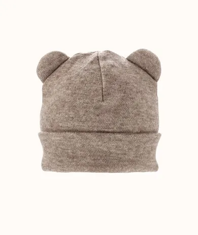 Czapka dziecięca, brązowa, Iltom