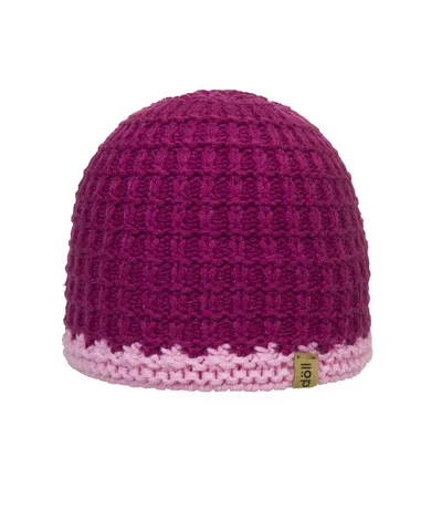 Czapka dziecięca, ciemnoróżowa, Döll