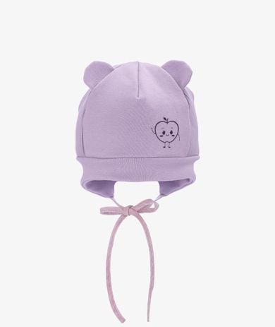 Czapka dziecięca, fioletowa, Iltom