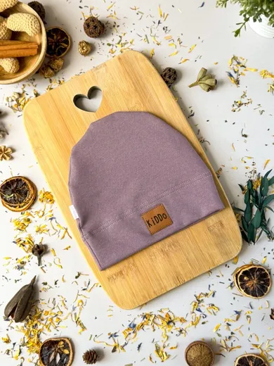 Czapka dziecięca, fioletowa, Iltom