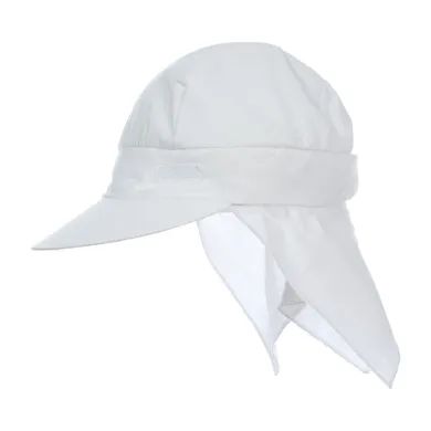 Czapka dziecięca safari, biała, Döll