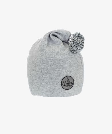 Czapka dziecięca, szara, Iltom