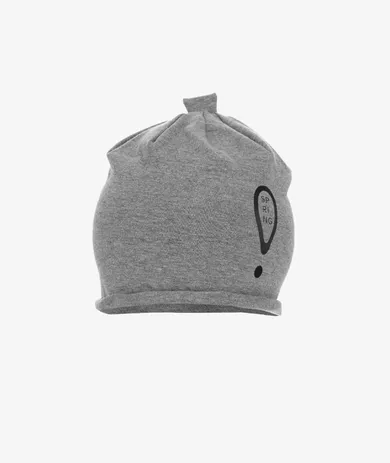 Czapka dziecięca, szara, Spring, Iltom