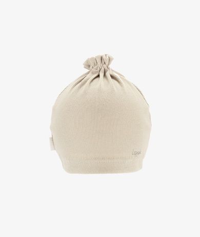 Czapka dziewczęca, beżowa, Iltom