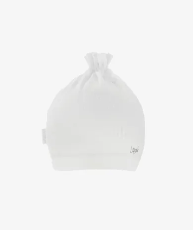 Czapka dziewczęca, biała, Iltom