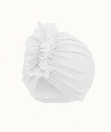 Czapka dziewczęca, biała, Iltom