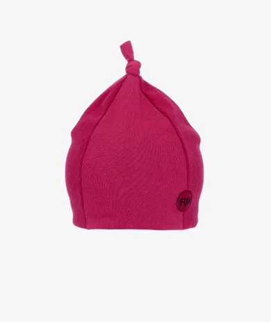 Czapka dziewczęca, bordowa, Iltom