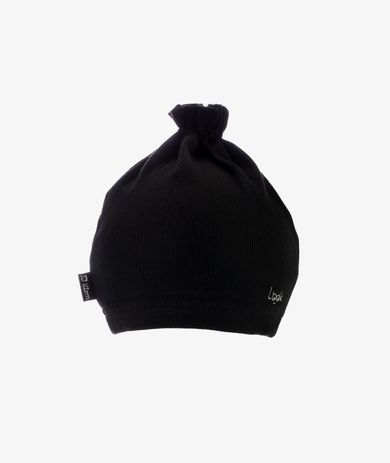 Czapka dziewczęca, czarna, Iltom