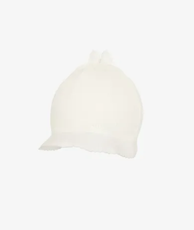 Czapka dziewczęca, ecru, Iltom