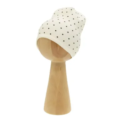 Czapka dziewczęca, ecru, Nicol