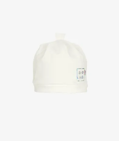 Czapka dziewczęca, ecru, Spring, Iltom