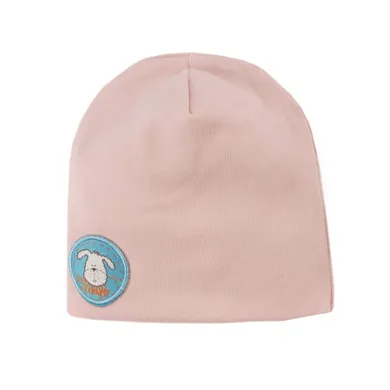 Czapka dziewczęca, różowa, Eevi