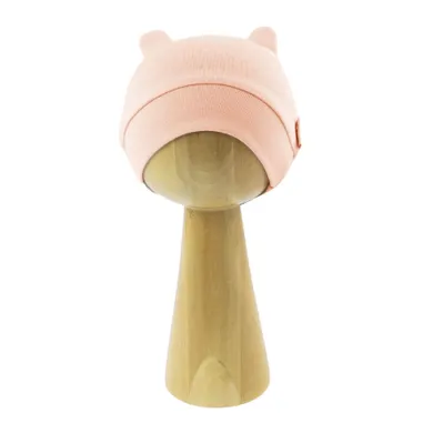 Czapka dziewczęca, różowa, Nicol