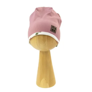 Czapka dziewczęca, różowa, Nicol