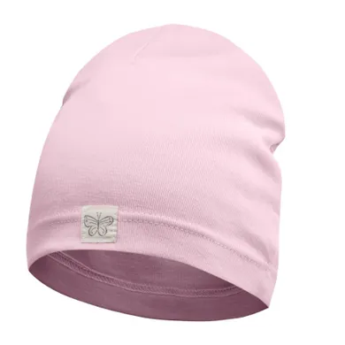 Czapka dziewczęca, różowa, Pinokio