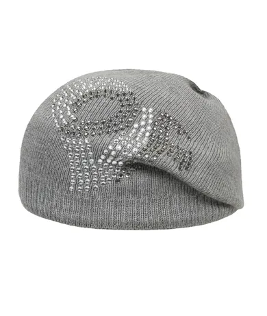 Czapka dziewczęca, szara, Döll