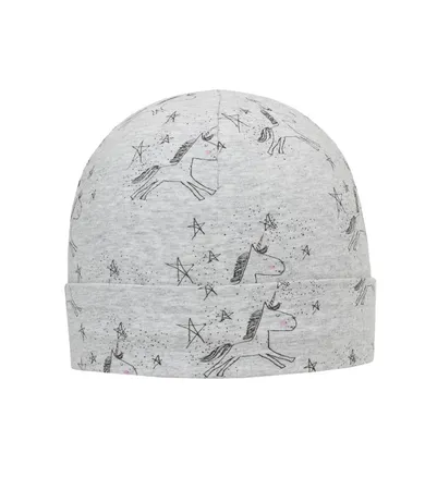 Czapka dziewczęca, szara, Döll