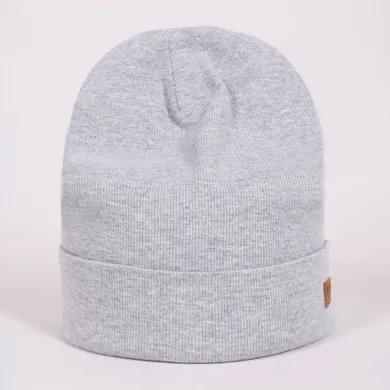 Czapka dziewczęca, szara, Yoclub