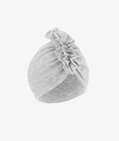 Czapka kakadu dziewczęca, szara, Iltom