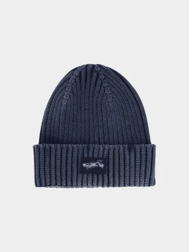 Czapka męska, granatowa, 4F