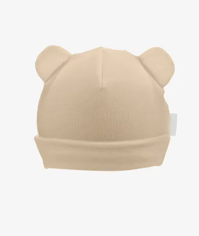 Czapka niemowlęca, beżowa, Iltom