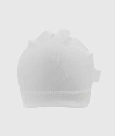 Czapka niemowlęca, biała, Iltom