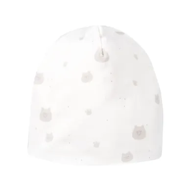 Czapka niemowlęca, ecru, Eevi