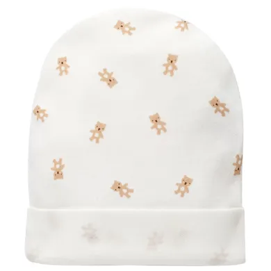 Czapka niemowlęca, ecru, Pinokio