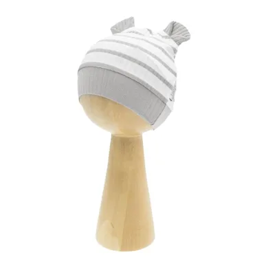 Czapka niemowlęca, szara, Nicol