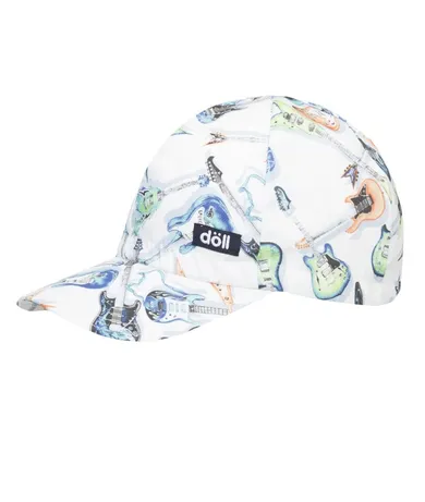 Czapka z daszkiem chłopięca, biała, Döll