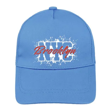 Czapka z daszkiem chłopięca, niebieska, Ambra